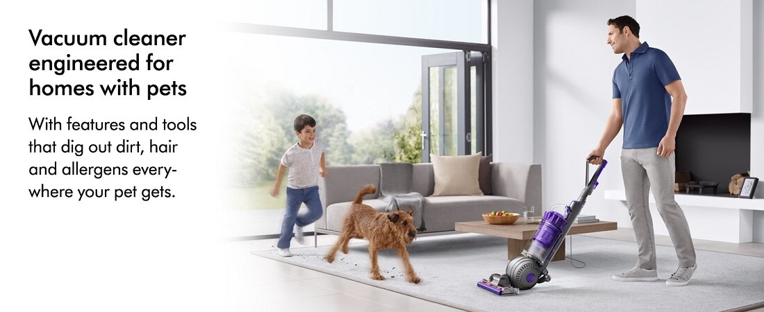 Vacuum cleaner engineered homes with pets 